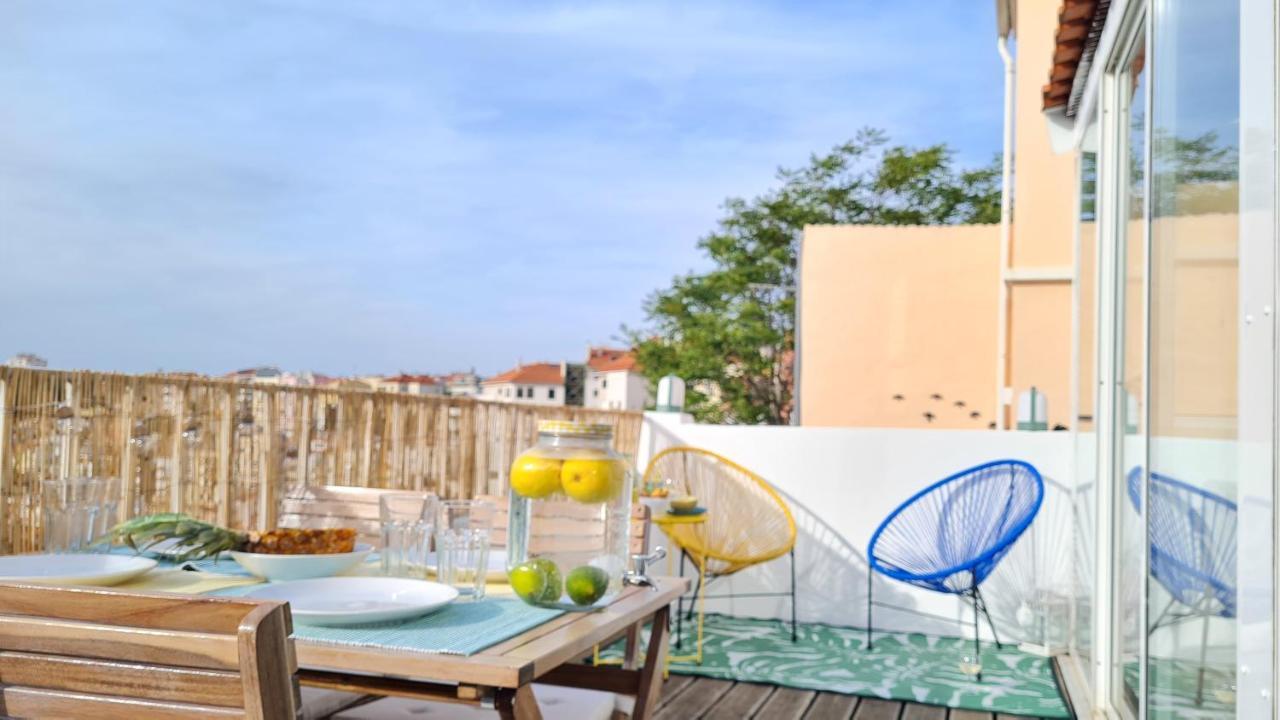Happy Stay Lisbon - Suite With A View, Private Terrace & Ac Kültér fotó