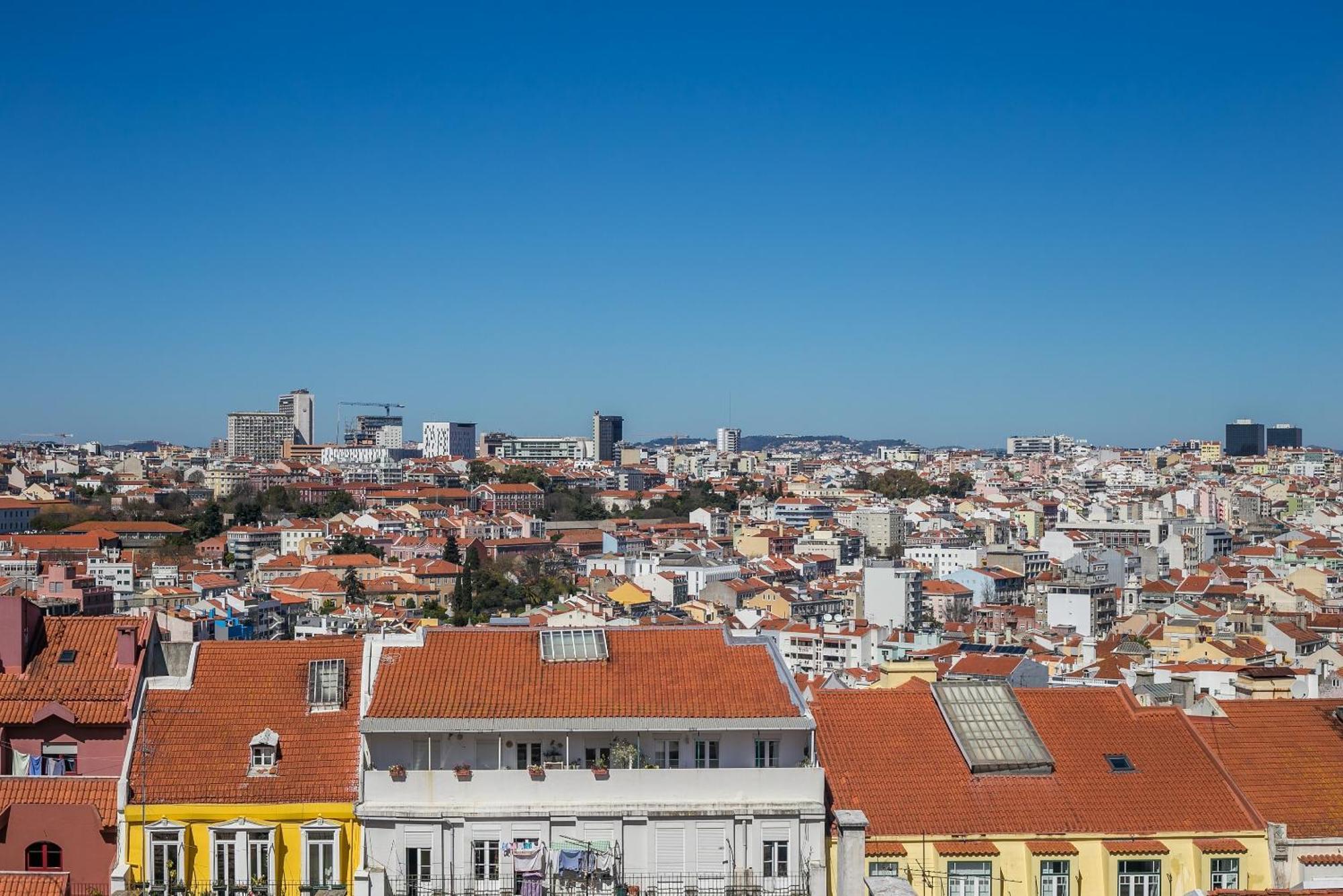 Happy Stay Lisbon - Suite With A View, Private Terrace & Ac Kültér fotó